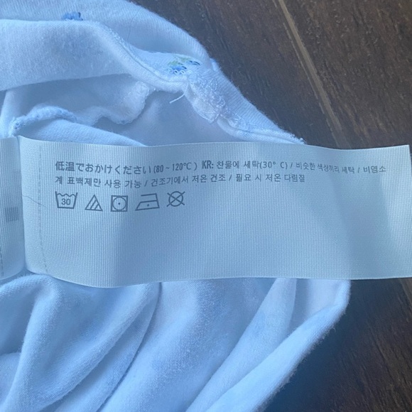 Hollister White Floral Long-sleeved Scoop Neck Tee Size XS - Picture 8 of 12